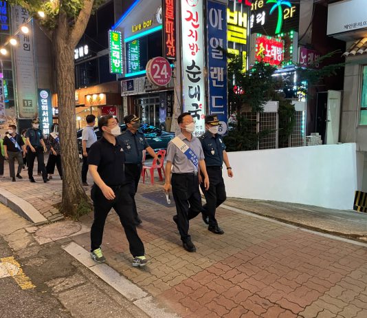 경기도남부자치경찰위원회, 코로나19 긴급방역. 도내 유흥시설 밀집지역 1,700여개 업소 합동점검 실시