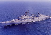 3200톤급 ‘광개토대왕함’ 전투지휘 능력 강화…해군에 인도