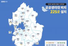 “생리대 필요하면 무료로 드립니다”…도, 공공생리대 비치된 225곳 정보 안내