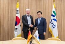 김동연 지사, 주한 독일대사와 친환경 기술 등 교류 협력방안 논의