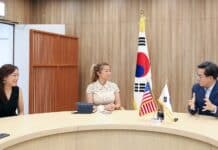 김동연 지사, 미국 한인 의원 2명과 지방정부 차원의 교류협력 논의