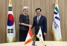 김동연, 주한 캐나다 대사대리와 도-캐나다 전략적 동반자 관계 위해 협력키로