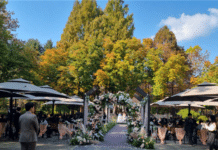 서울시, 매헌시민의숲 야외 꽃길결혼식 2023년 가을 신청자 모집