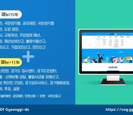 도민참여 플랫폼 ‘경기도의 소리(VOG)’ 새 단장