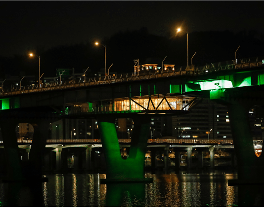 한강의 이색쉼터, 로 봄 산책 오세요