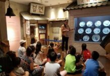 피란학교 천막교실 개최