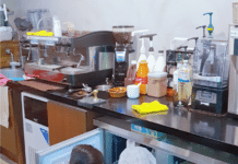 아시아 요리 전문 배달음식점 위생 점검 실시