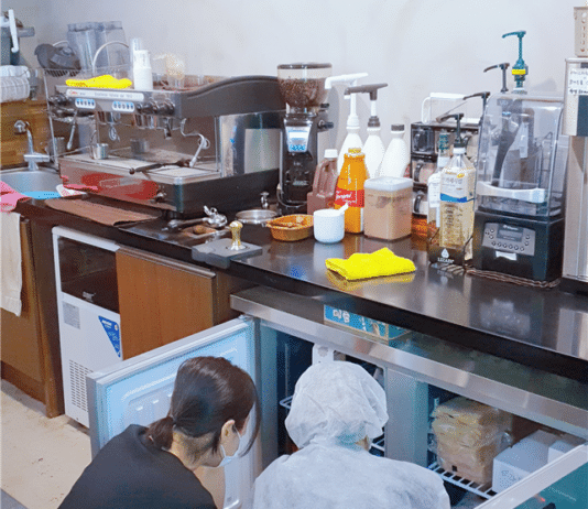 아시아 요리 전문 배달음식점 위생 점검 실시