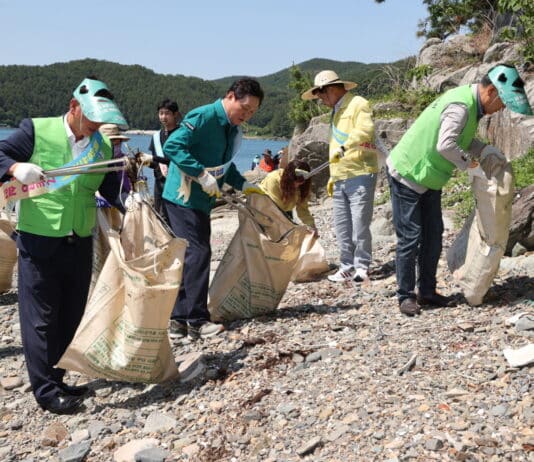 박완수 도지사, 바다의 날 맞이 ‘바다 대청소’ 실시