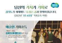 경기도, 올해 예술인ㆍ장애인 기회소득 총 1만4천명 지급. 내년 지원 규모 확대