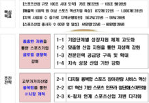 정부, 2028년까지 스포츠산업 100조 원 시장 키운다