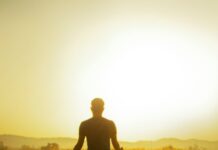 여름철 스트레스 해소법 man in black shirt sitting on brown grass during daytime