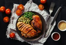 여름철 건강한 체중 감량을 위한 식단 조절법 a plate of food