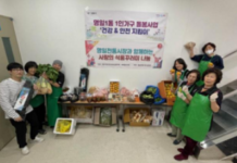 민관협력 일인 가구 돌봄 사업 진행