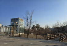 “계단 없이 편안하게 공원 즐기세요” 강동구, 상일동 능골근린공원에 무장애 나무바닥길 조성