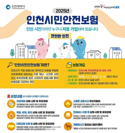 시민안전보험, 보장 범위·한도 확대로 시민 혜택 강화