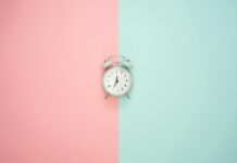 시간 관리와 생산성 향상의 상관관계 silver bell alarm clock