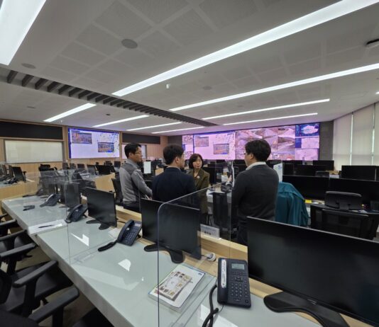 경기도북부자치경찰위원회, 360도 스마트 영상센터 방문