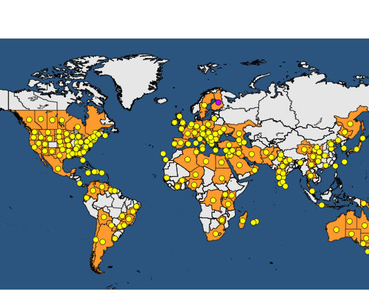 “식물바이러스 14종 발생 현황 한눈에” 전국 분포지도 작성