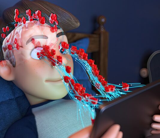 AI 기반 건강 관리, 개인 맞춤형 헬스케어의 새 시대 연다 a person laying in a bed with a tablet