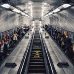 걷기 운동, 일상 속 건강 지킴이로 떠오르다…한국인 맞춤 실천법은? people riding escalator