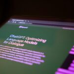 AI, 건강 관리의 새로운 조력자로 떠오르다 a close up of a computer screen with a blurry background
